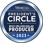 Million-Dollar Producer - West USA Realty Business Broker Award